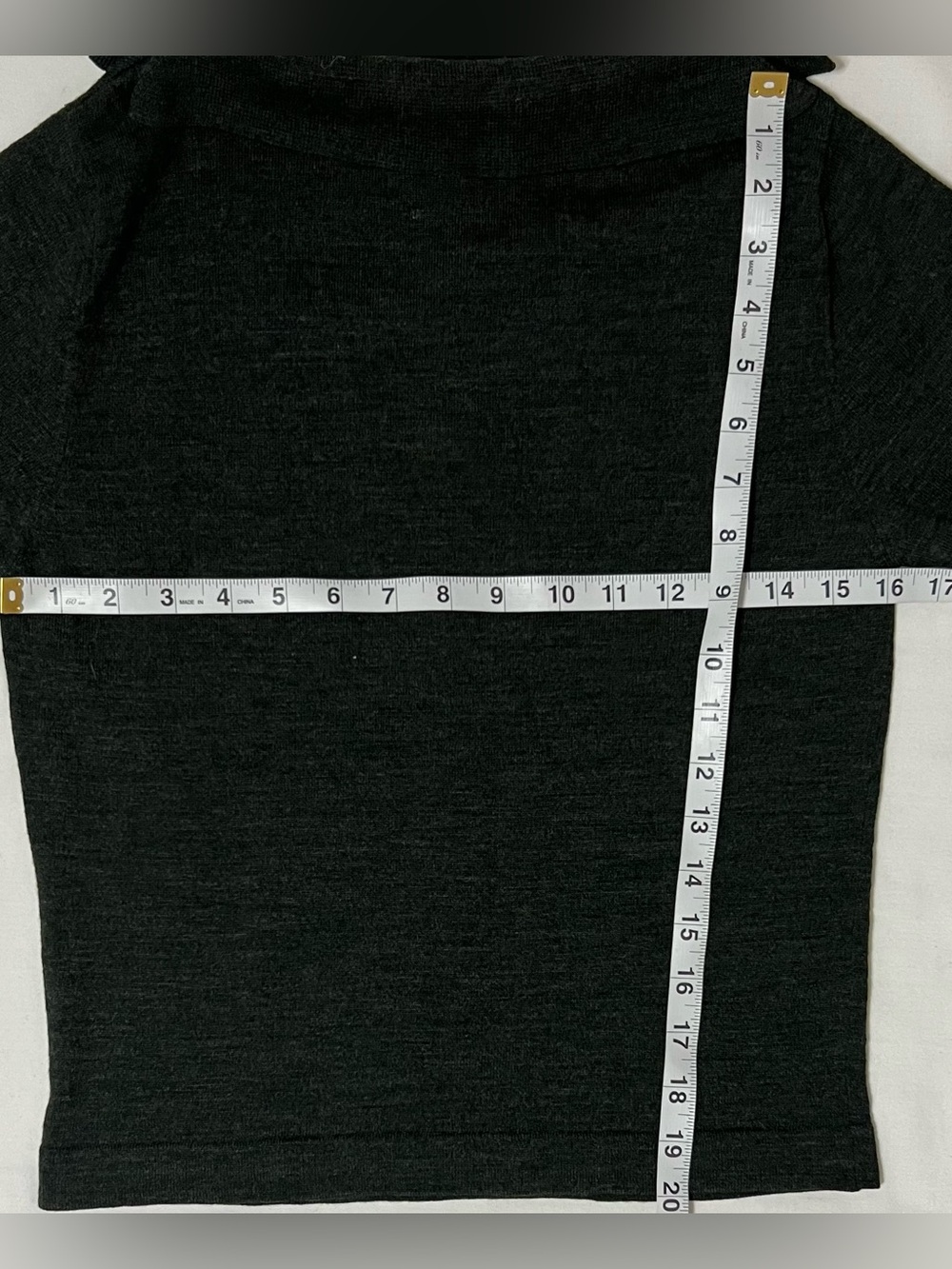 Vintage Luisa Spagnoli Made in Italy Wool Blend Knit Bateau Collar Top XS S - Picture 6 of 7